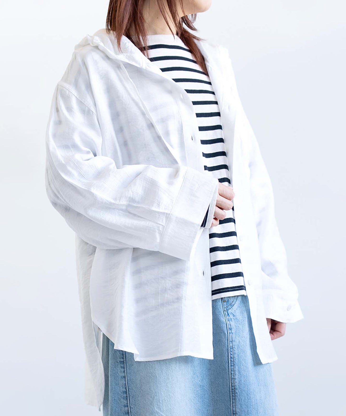 WHITE / 153cm / FREE