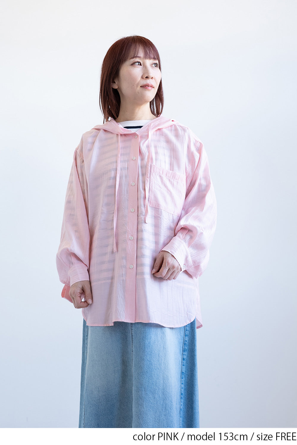 フードシャツチュニック