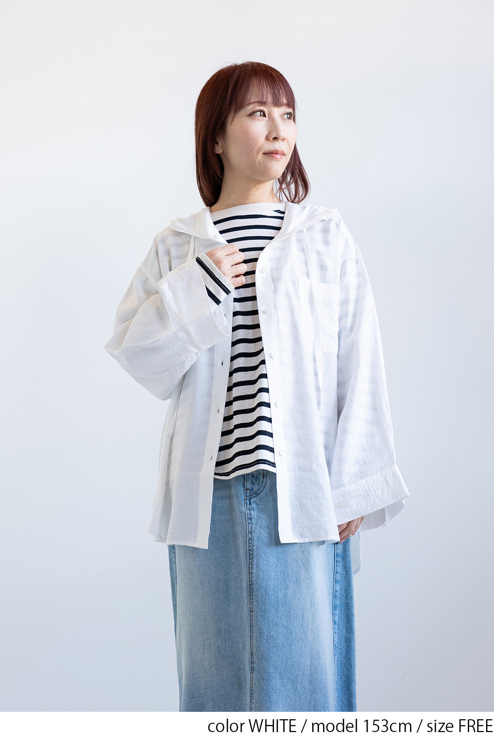 フードシャツチュニック