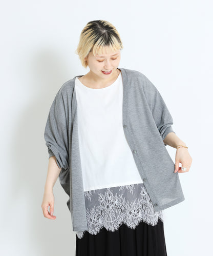 【UVカット】UVドルマンゆったりカーデ