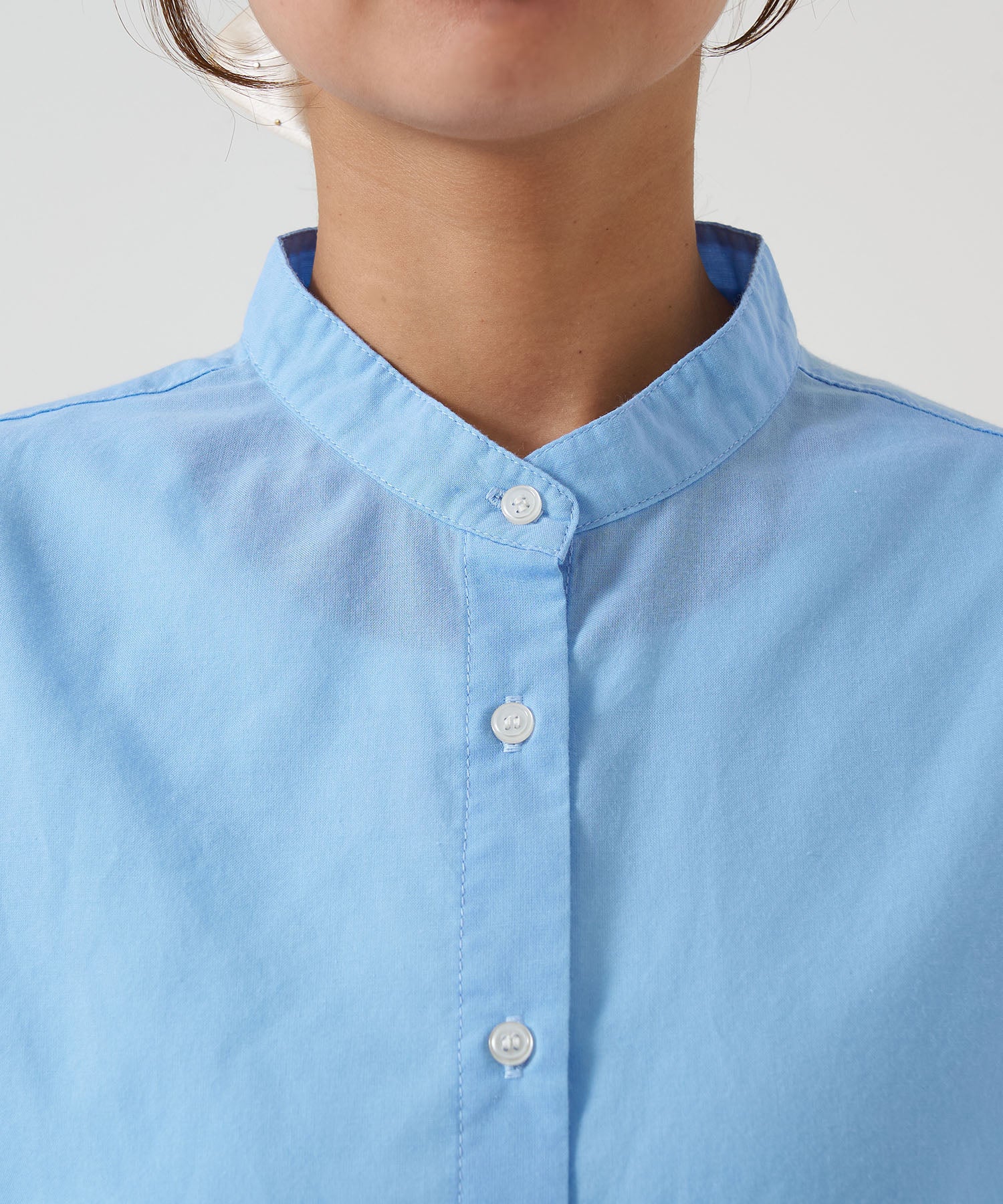 ★《Scheduled for April 29 Arrival》Hem Slit Long Sleeve Front-Open Tunic
