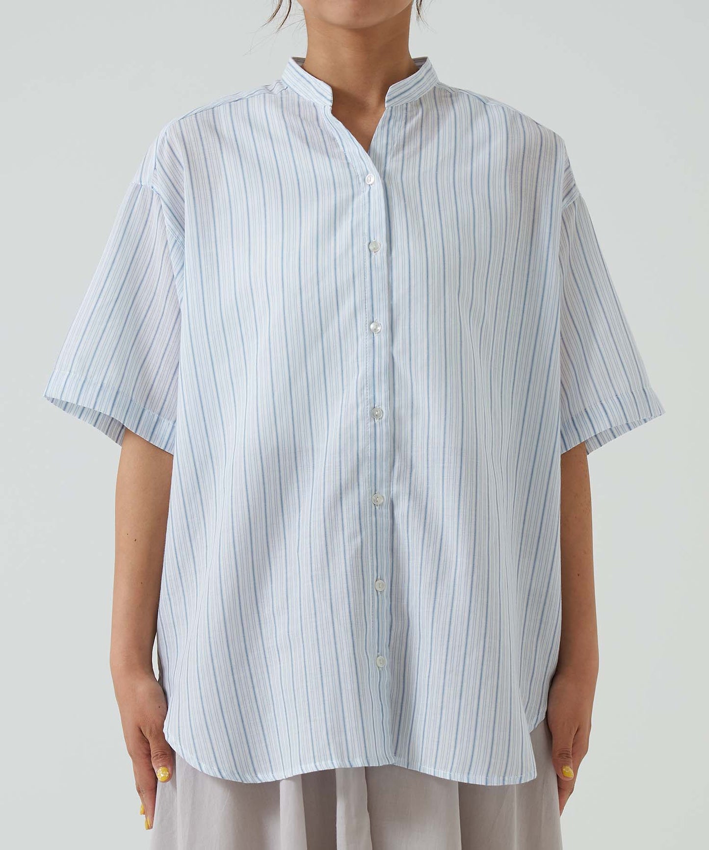 《Scheduled for April 29 Arrival》Back Design Front-Open Skipper Tunic