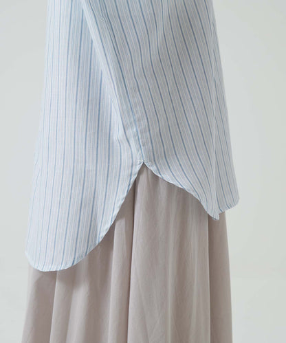 《Scheduled for April 29 Arrival》Back Design Front-Open Skipper Tunic