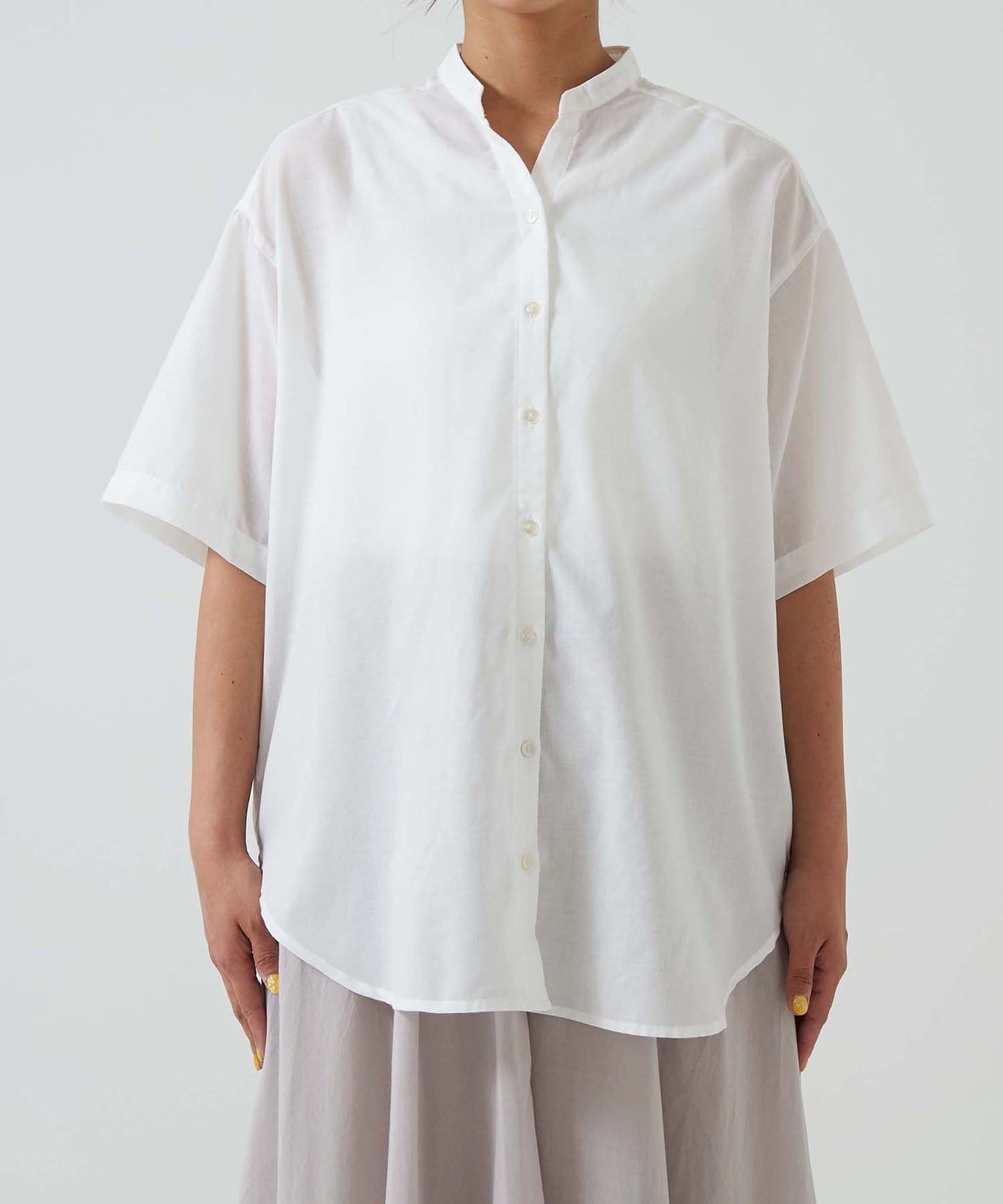 《Scheduled for April 29 Arrival》Back Design Front-Open Skipper Tunic