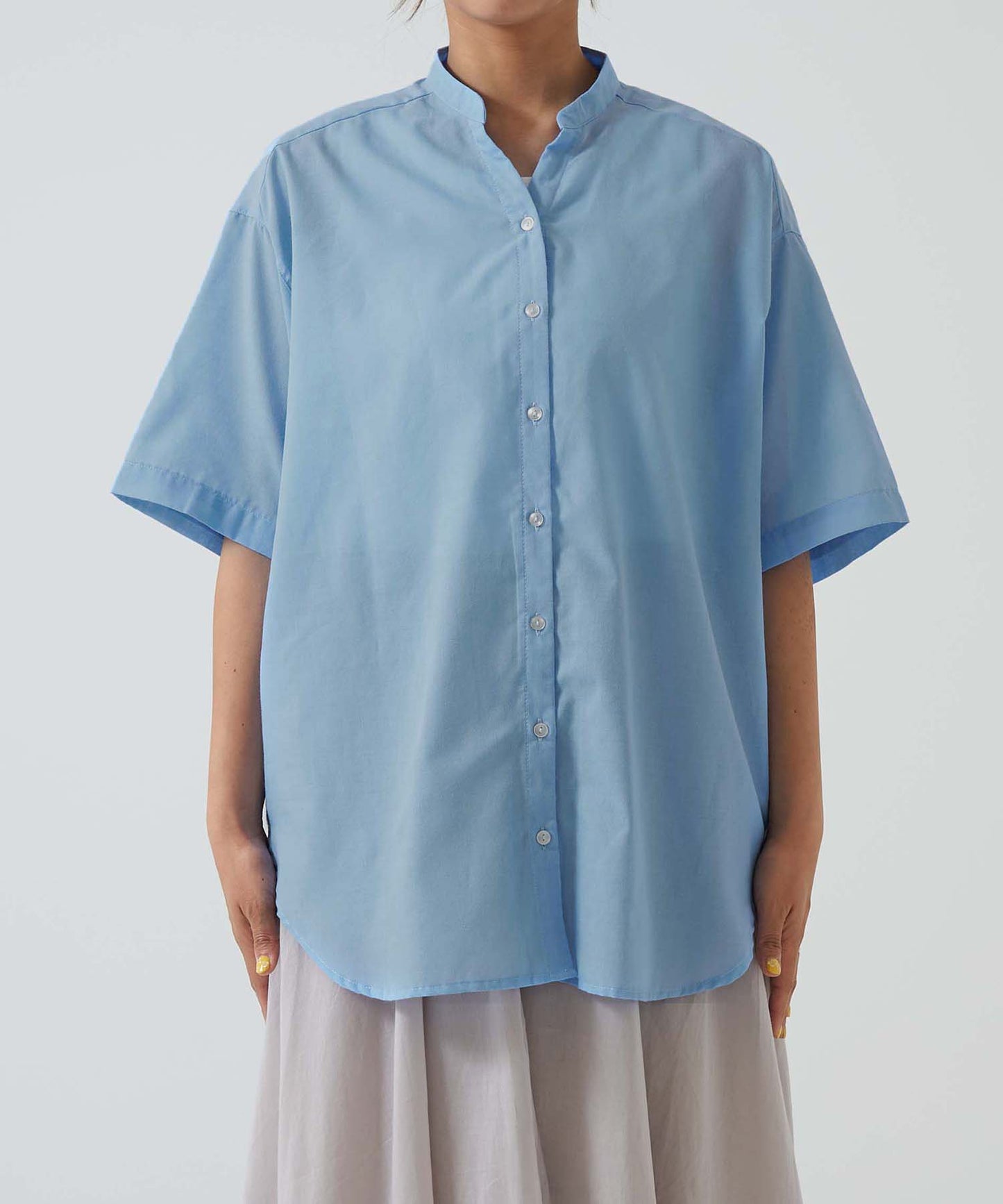 《Scheduled for April 29 Arrival》Back Design Front-Open Skipper Tunic