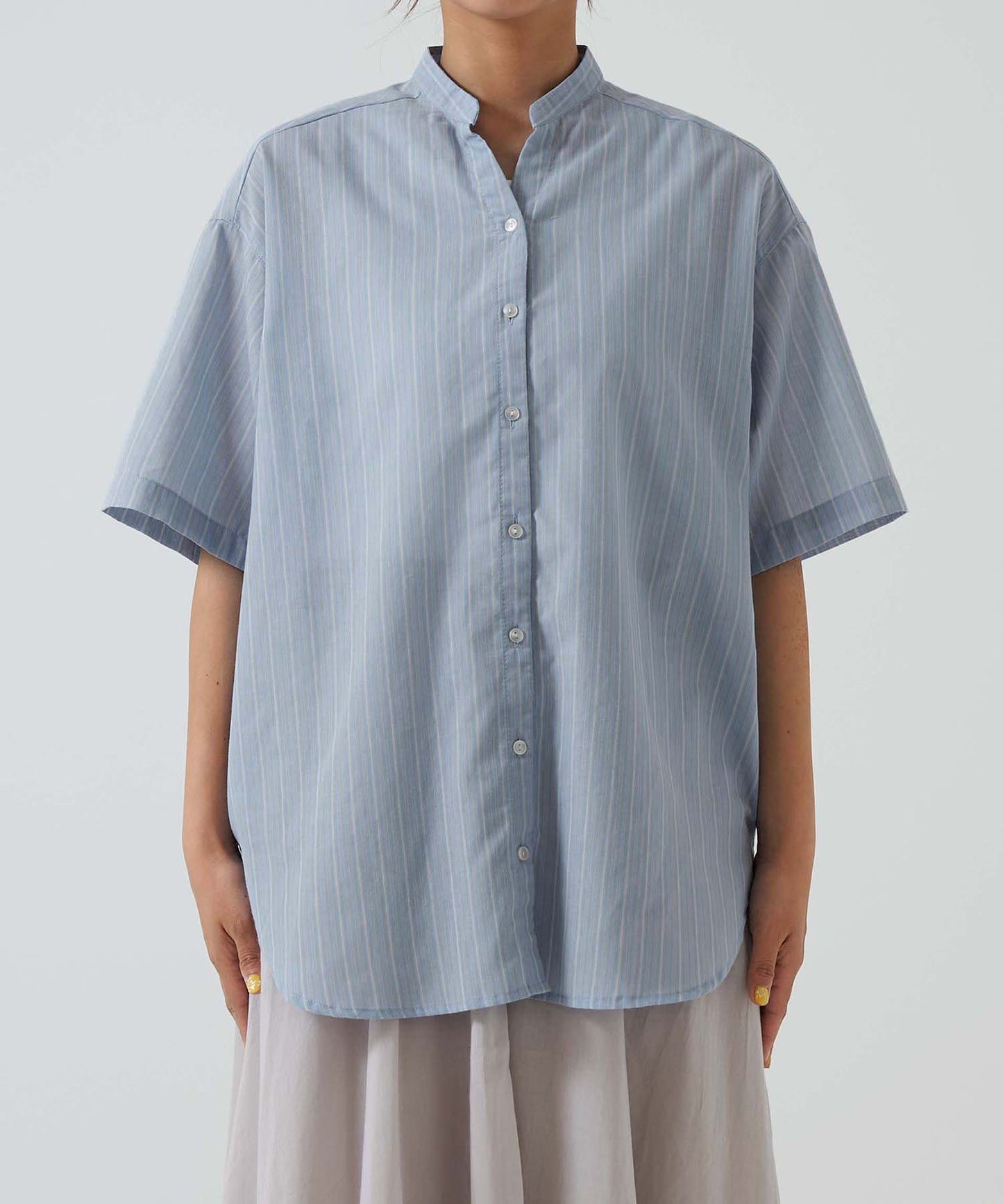 《Scheduled for April 29 Arrival》Back Design Front-Open Skipper Tunic