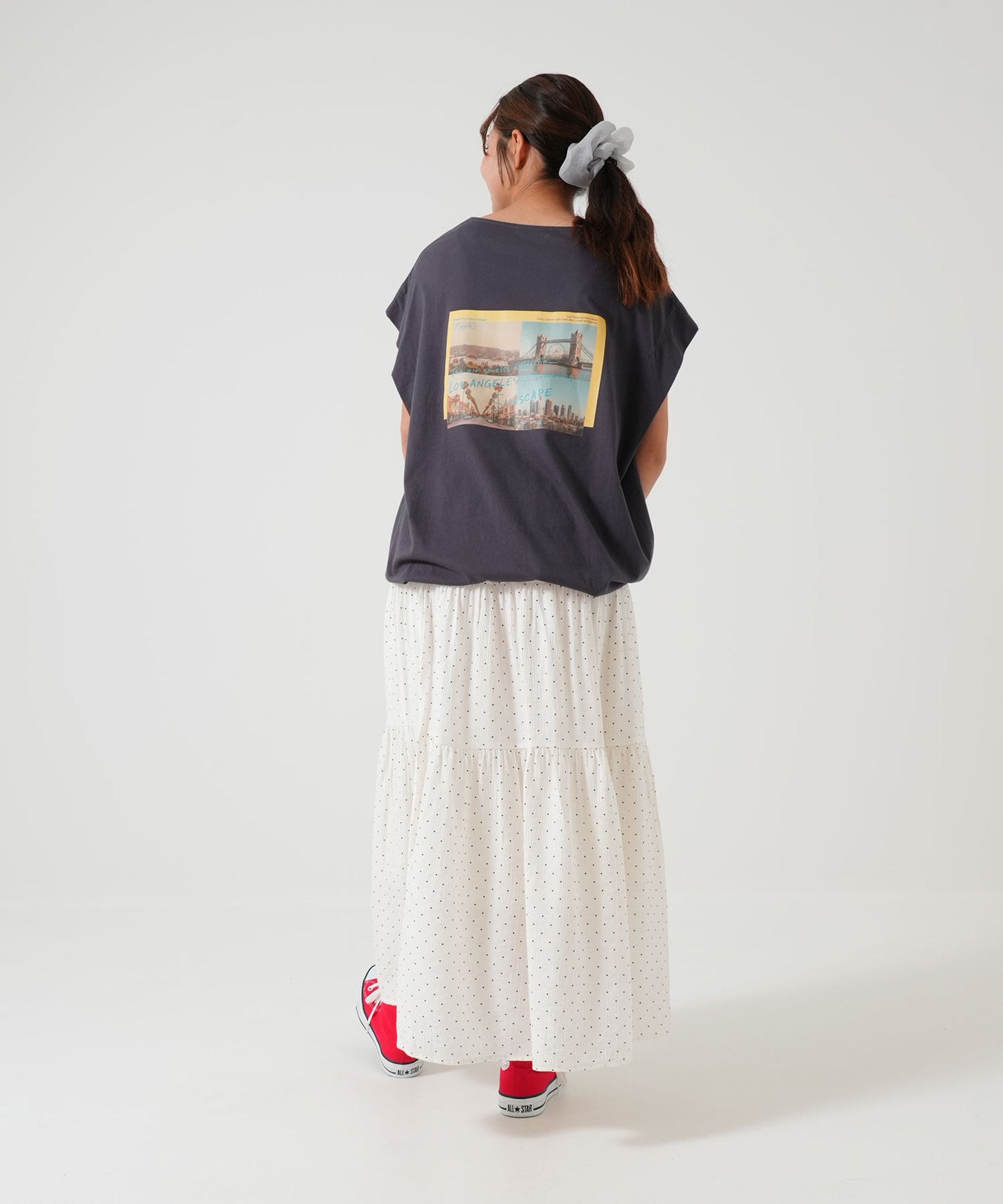 ドットホワイト / 162cm / FREE