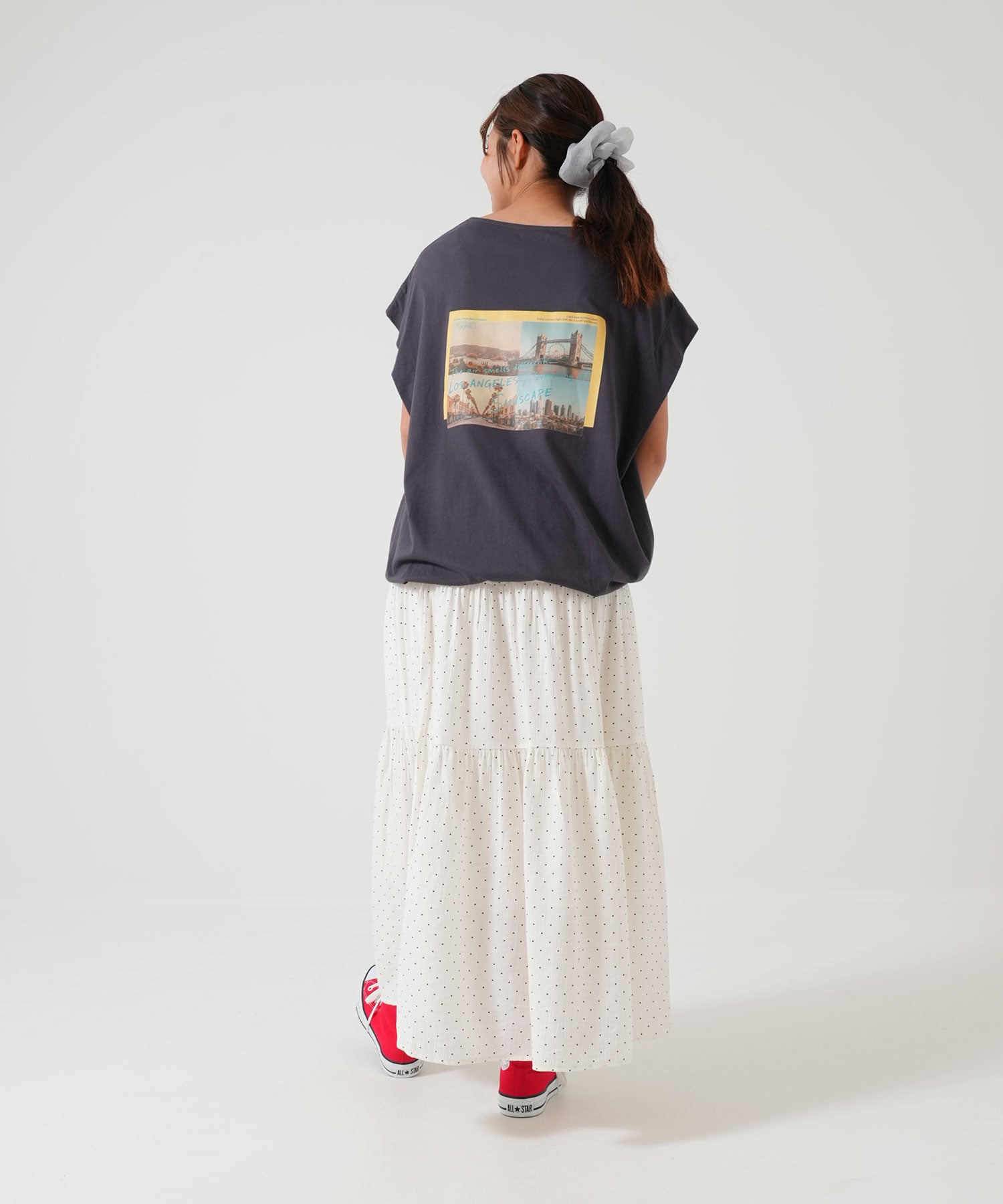 ドットホワイト / 162cm / FREE
