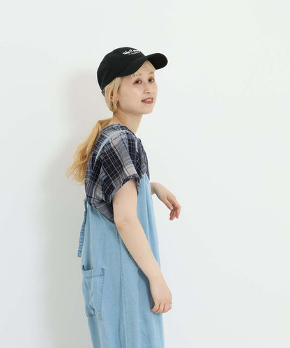チェックネイビー / 154cm / FREE