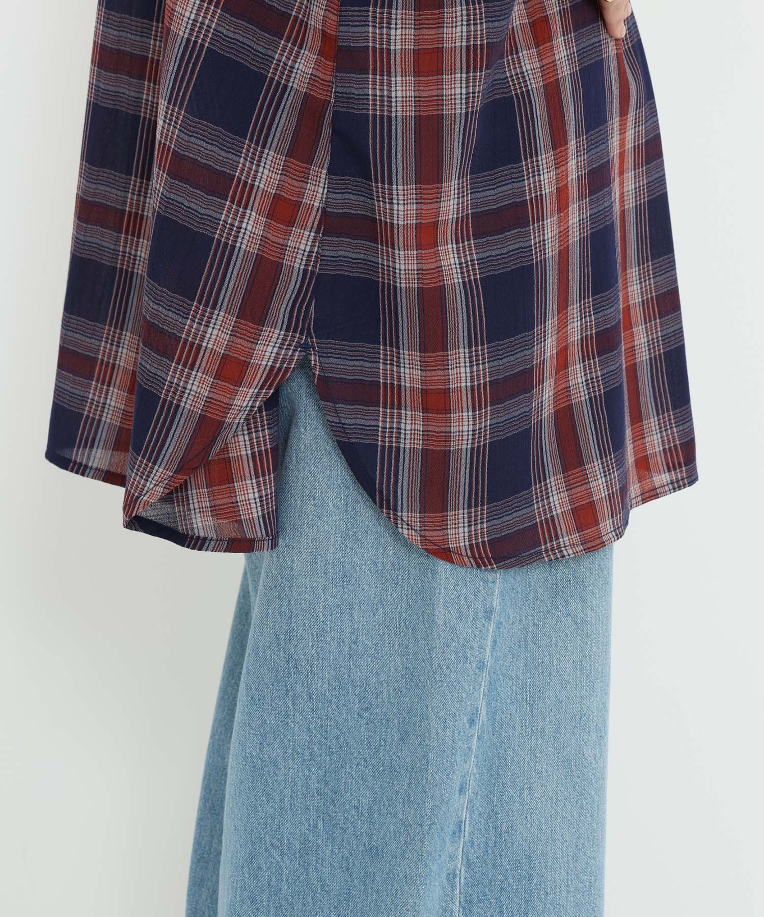 《7月7日入荷予定》イージーケアーバックVネックスキッパーチュニック