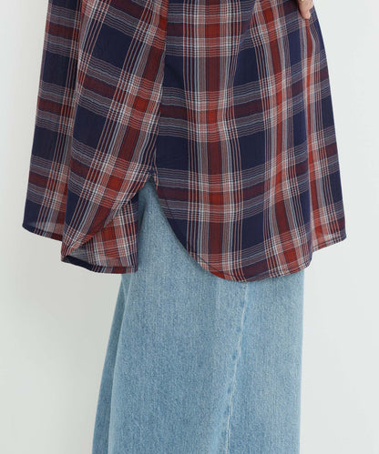 《7月7日入荷予定》イージーケアーバックVネックスキッパーチュニック