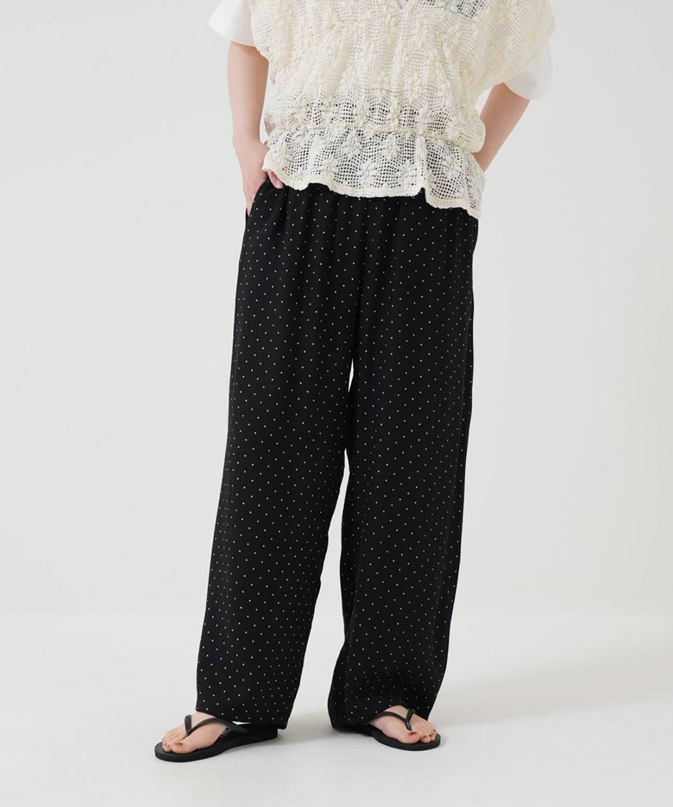 ドットブラック / 154cm / FREE