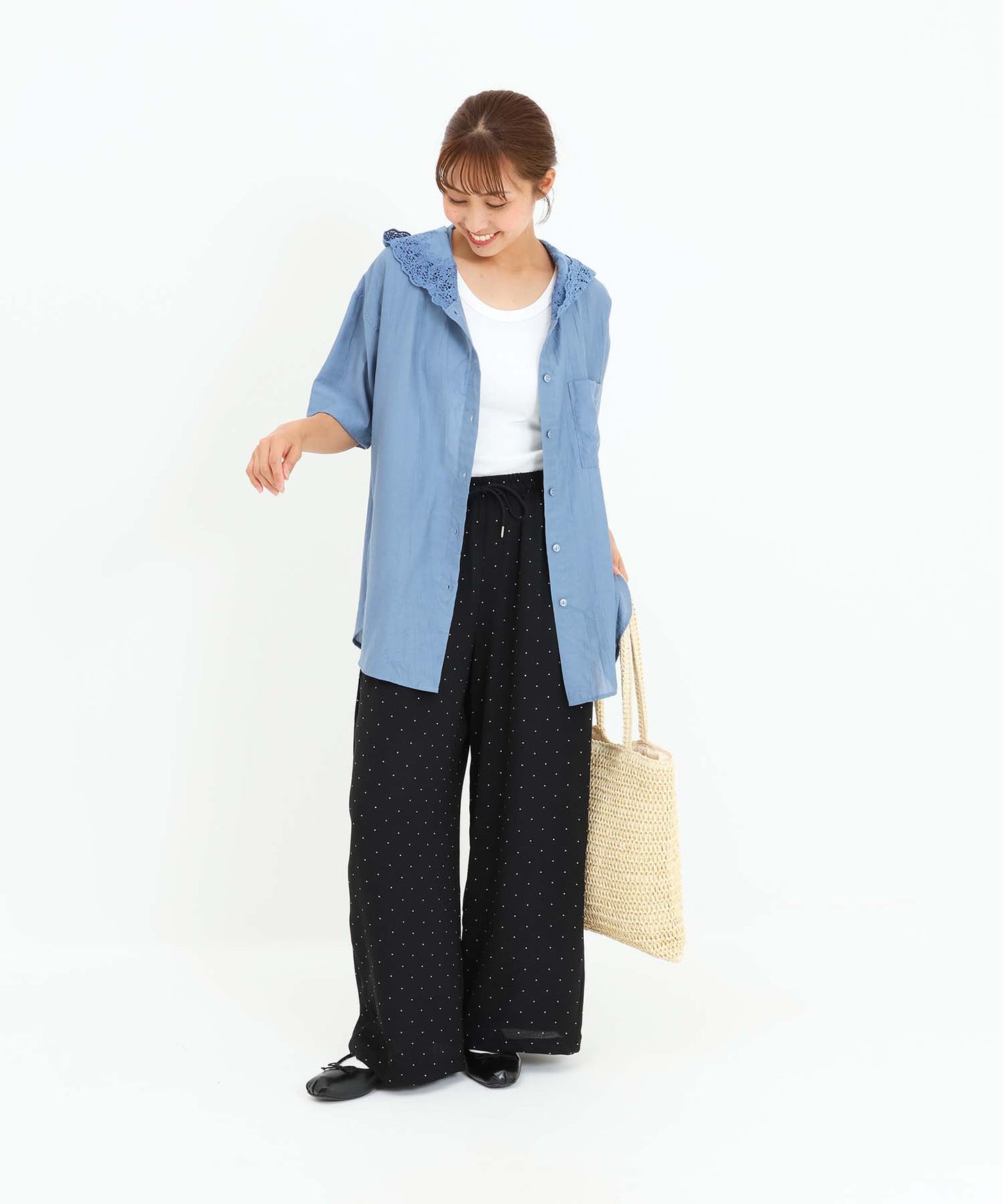 ブルー / 162cm / FREE