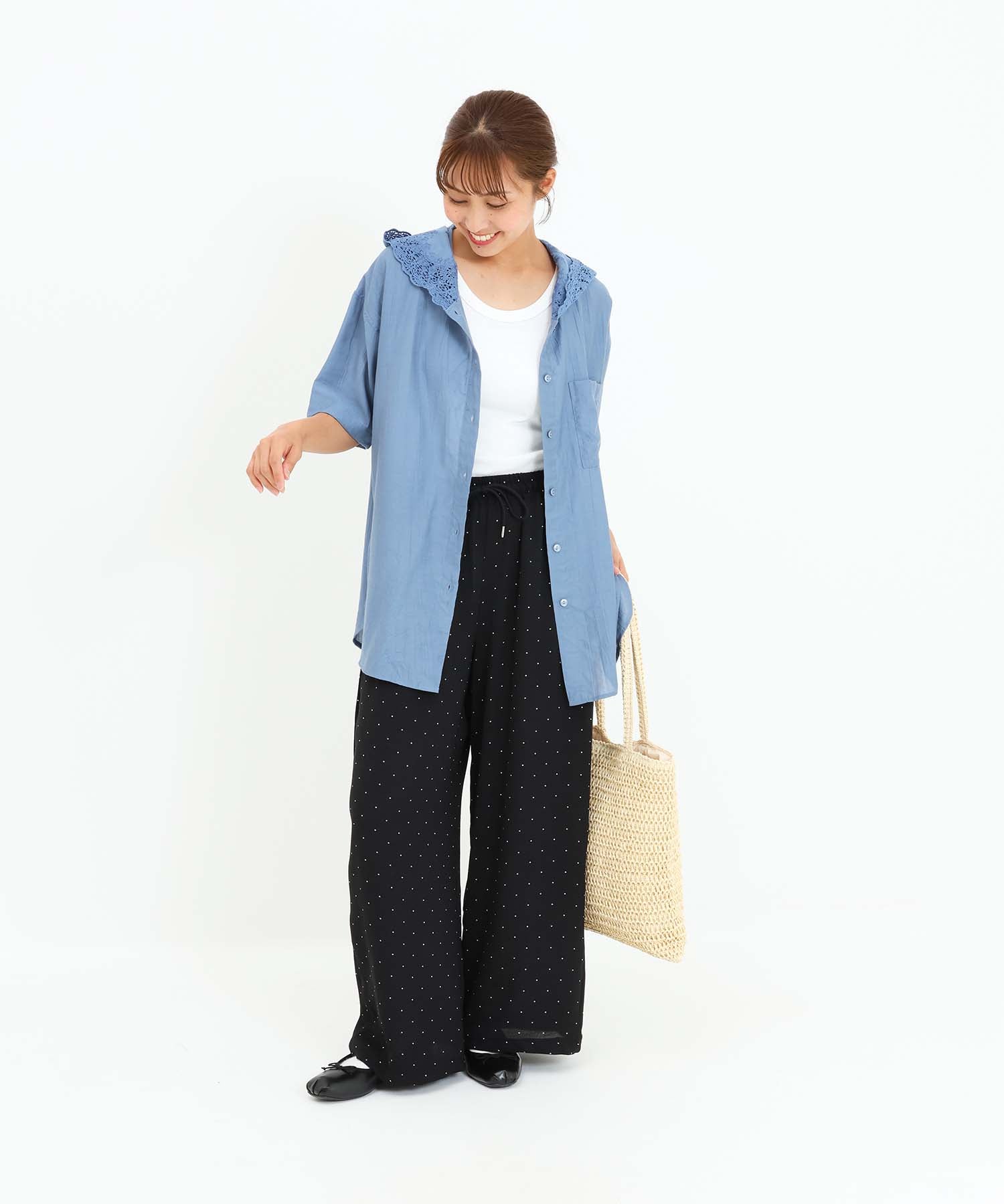 ブルー / 162cm / FREE