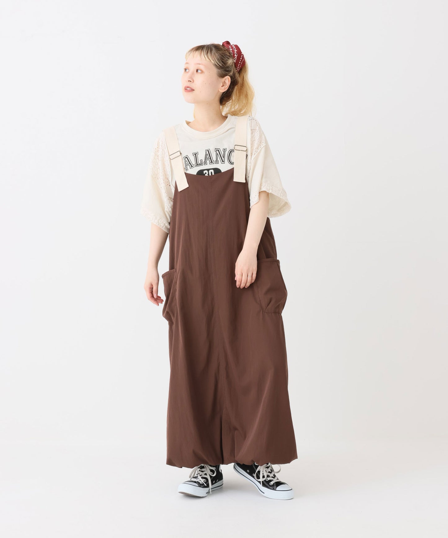 ブラウン / 154cm / FREE
