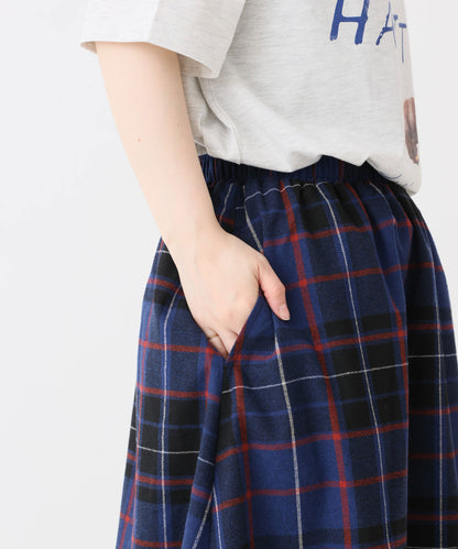 《9/10発売》チェックコクーンスカート