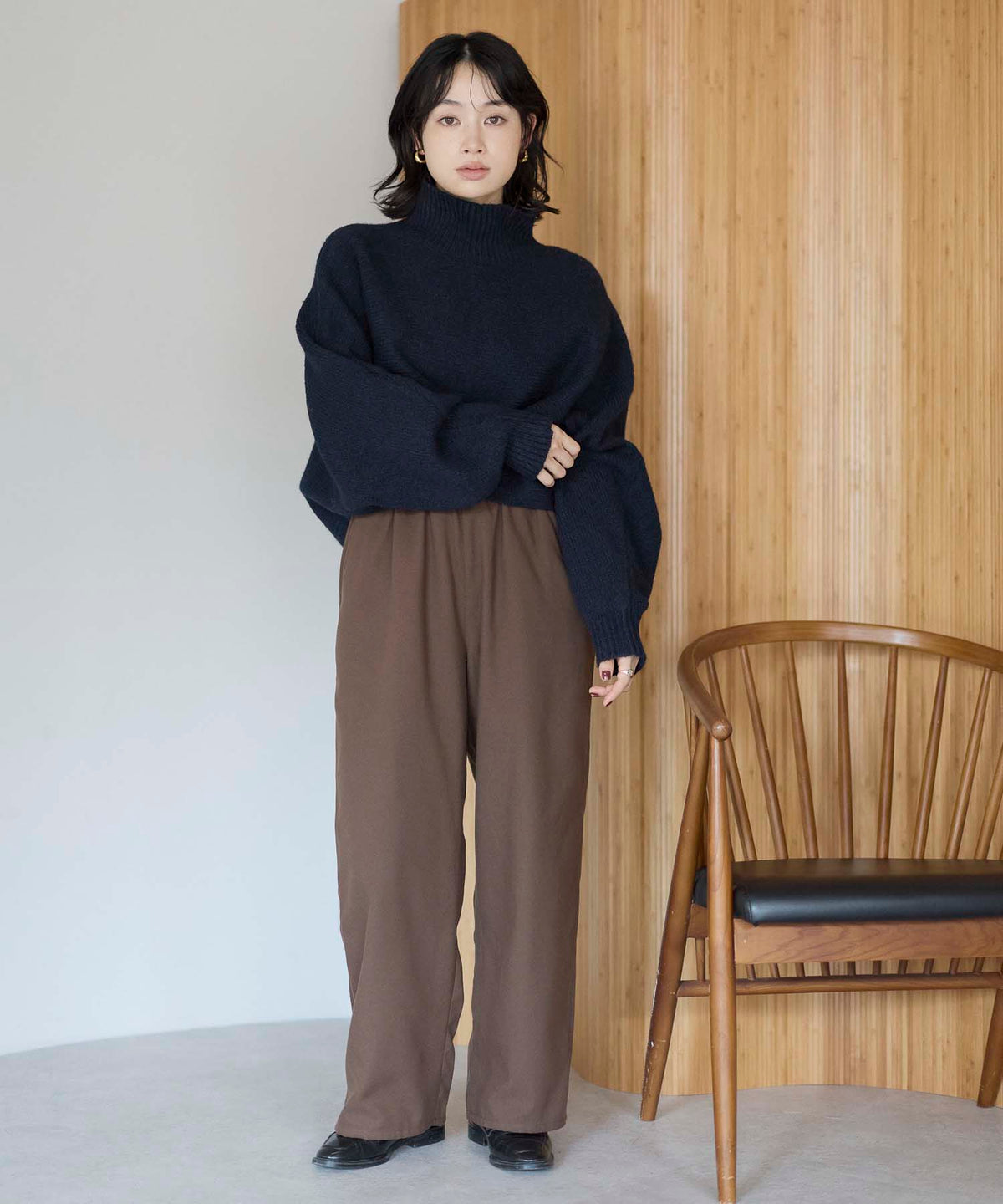 ブラウン / 157cm / M