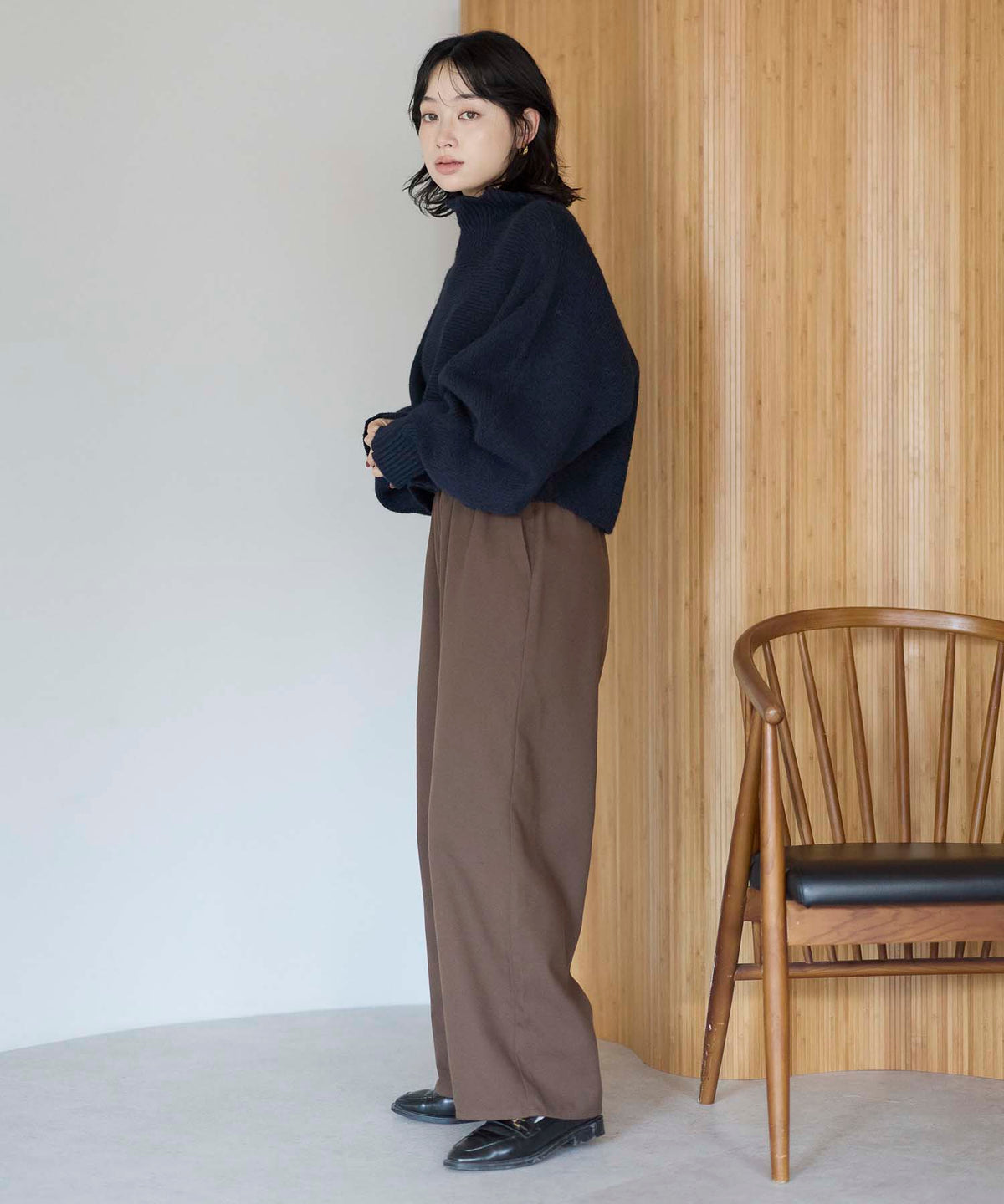 ブラウン / 157cm / M