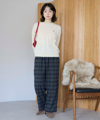 チェックグリーン / 157cm / M
