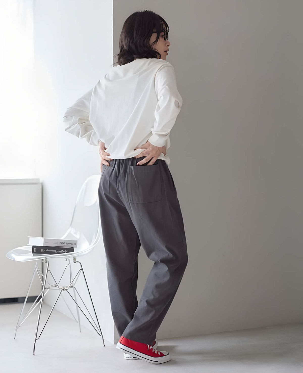 チャコール / 157cm / M