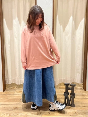 ハート裾ラウンド16OEチュニック②