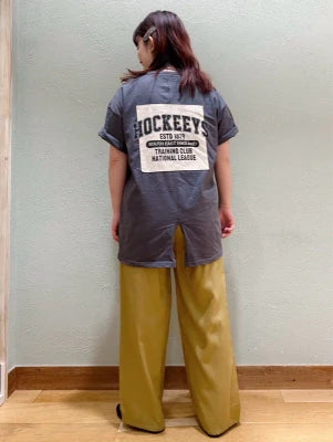 レーヨンワイドパンツ