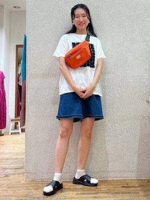 フリンジチュールコットンTee
