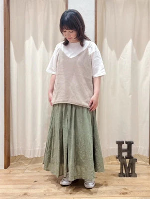 ボイルギャザースカート