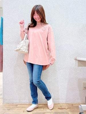 ハート裾ラウンド16OEチュニック②