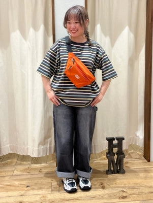 ワイドなボーダーTEE