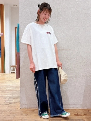 バックアップリケロゴTEE