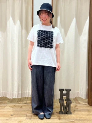 ≪SALE≫6.3oz Denim Wide Pants
