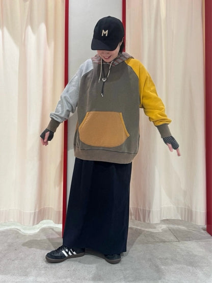 ≪SALE≫ Sleeve Border Switch Long Sleeve Tee