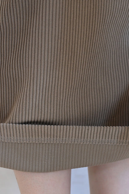カットコーディロイバックスリットスカート