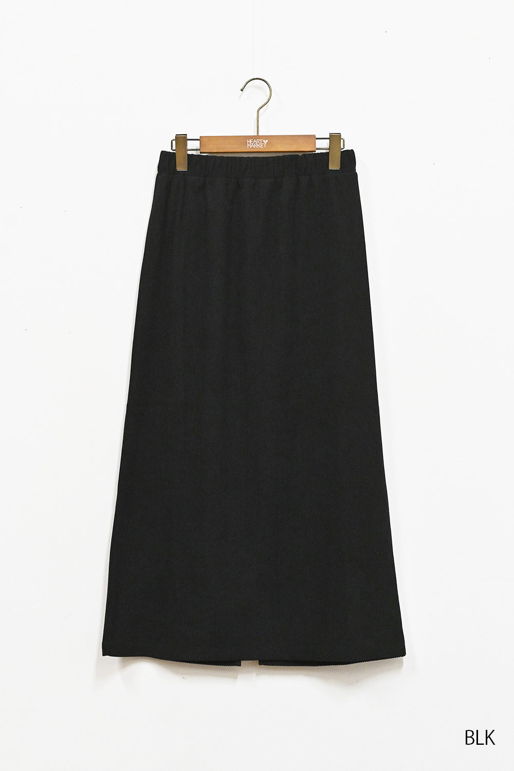 カットコーディロイバックスリットスカート