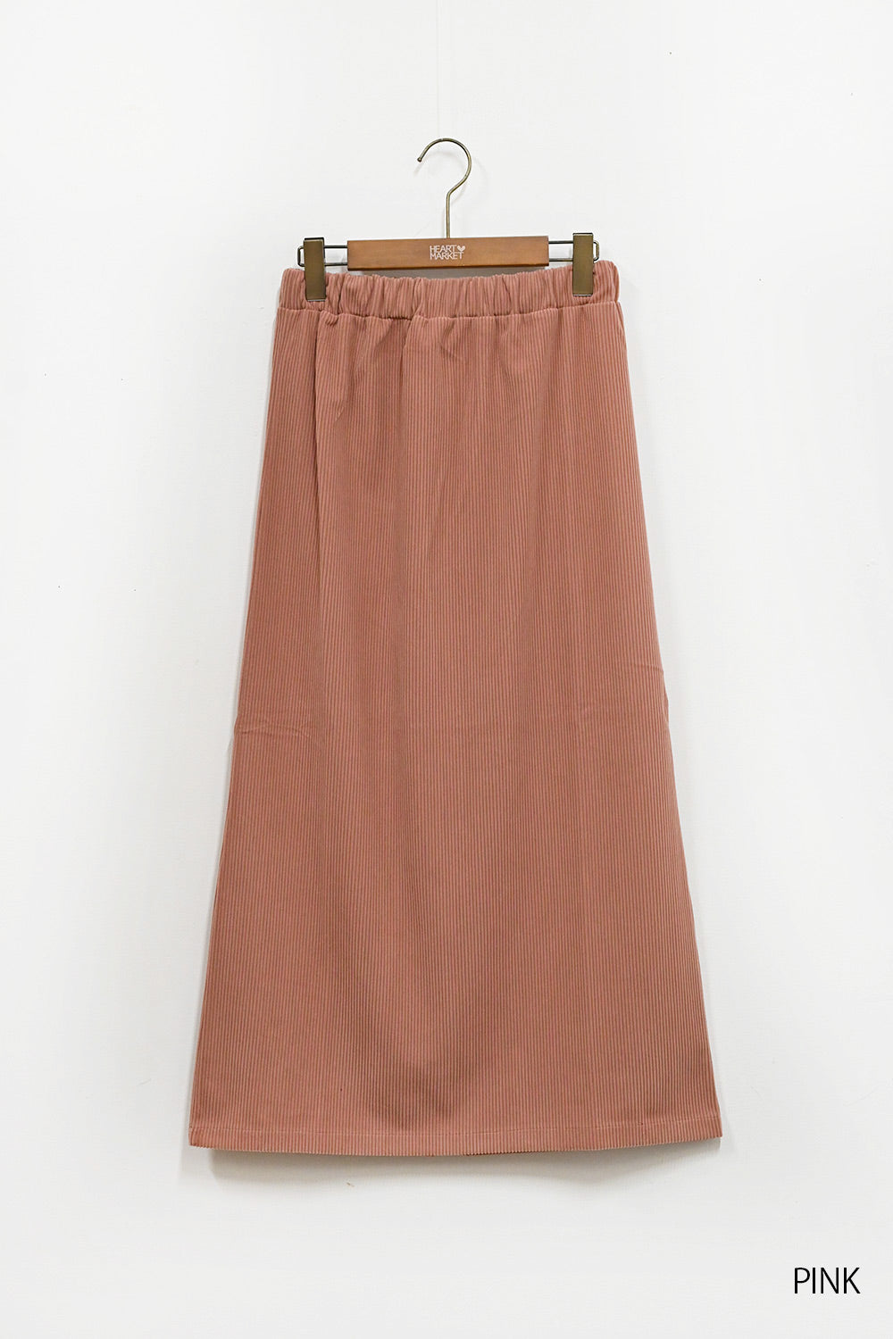 カットコーディロイバックスリットスカート