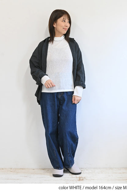 シアースラブハイネックロンT