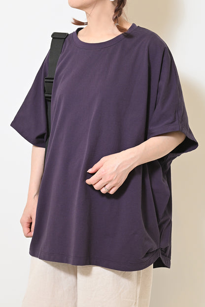 ≪SALE≫ Cut Crepe Tuck Dolman Tunic