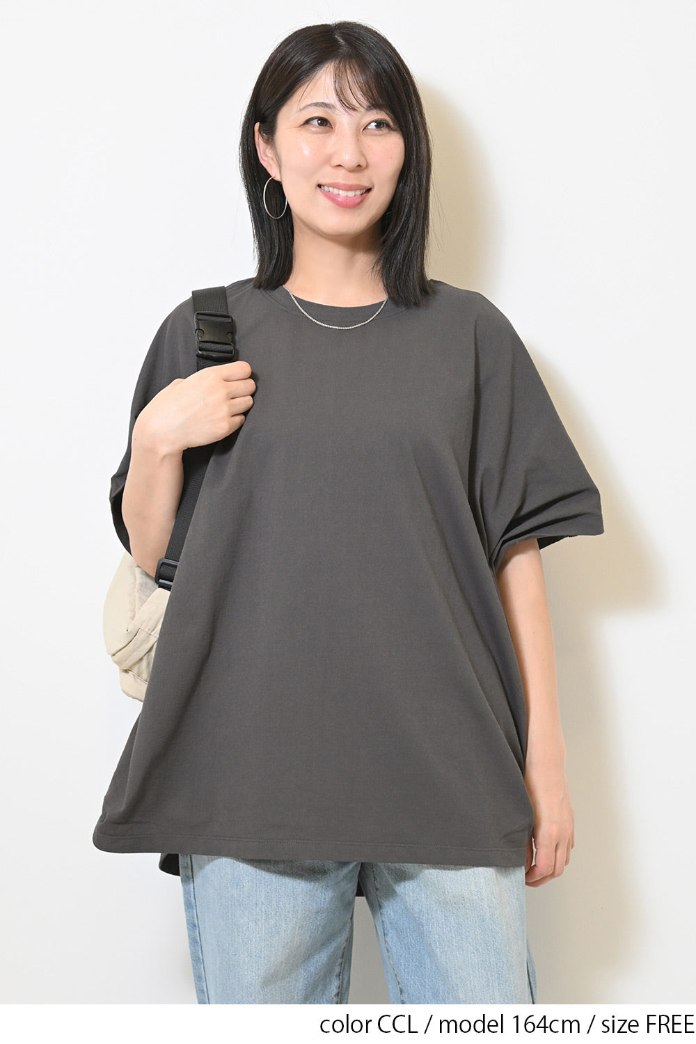 ≪SALE≫ Cut Crepe Tuck Dolman Tunic
