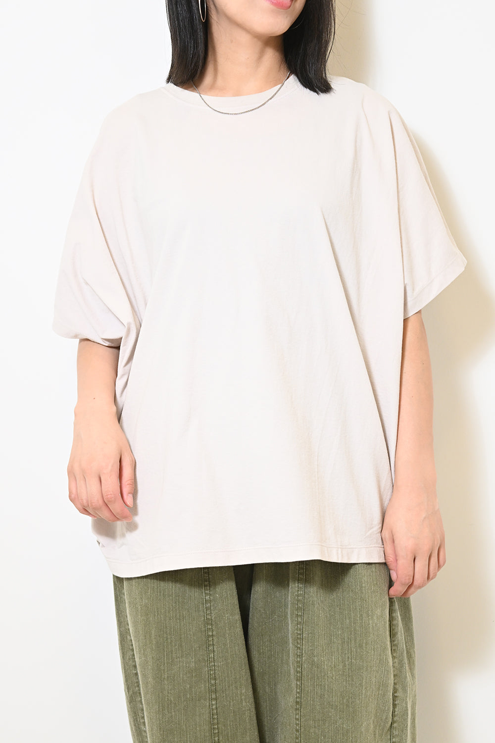 marontksn様 まとめ買いクーポン対象／≪SALE≫カットクレープタックドルマン