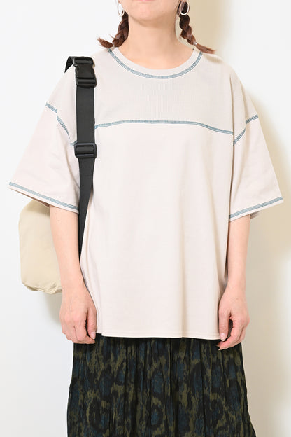 ≪SALE≫ Waffle Switch Stitch Color Pullover