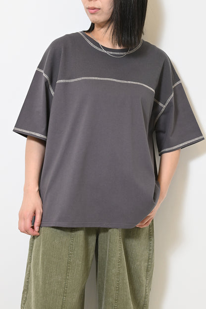≪SALE≫ Waffle Switch Stitch Color Pullover