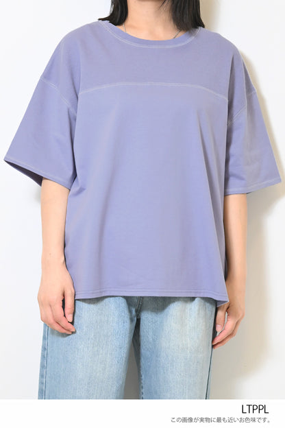 ≪SALE≫ Waffle Switch Stitch Color Pullover