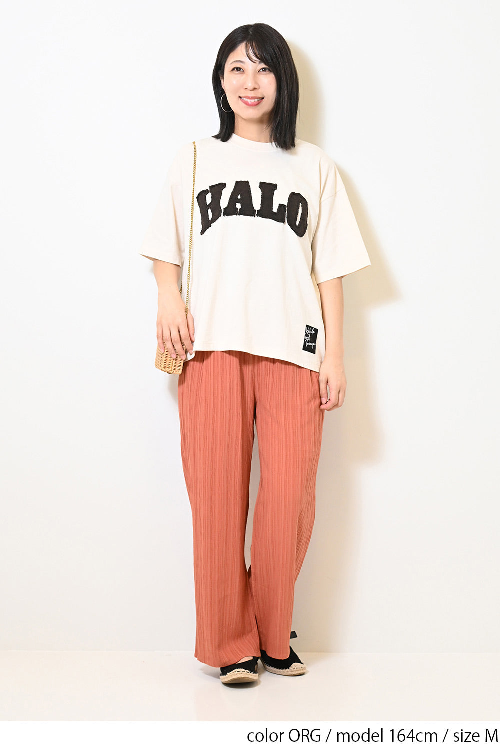 ≪SALE≫ Dobby Stripe Comfortable Wide Pants