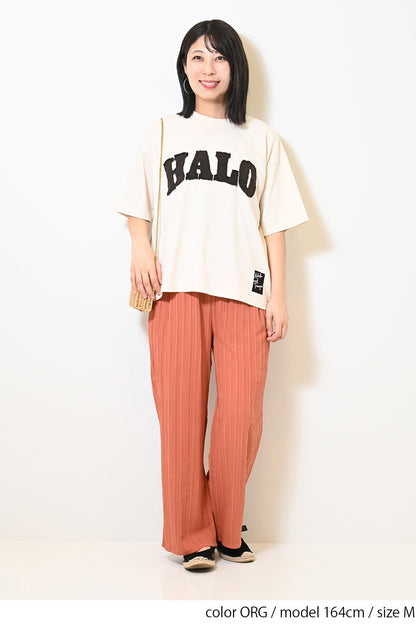 ≪SALE≫ Dobby Stripe Comfortable Wide Pants
