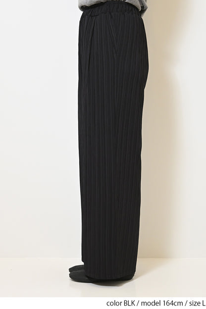≪SALE≫ Dobby Stripe Comfortable Wide Pants