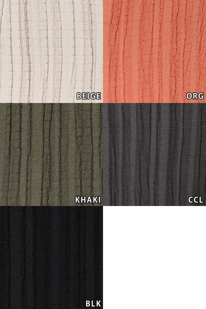 ≪SALE≫ Dobby Stripe Comfortable Wide Pants