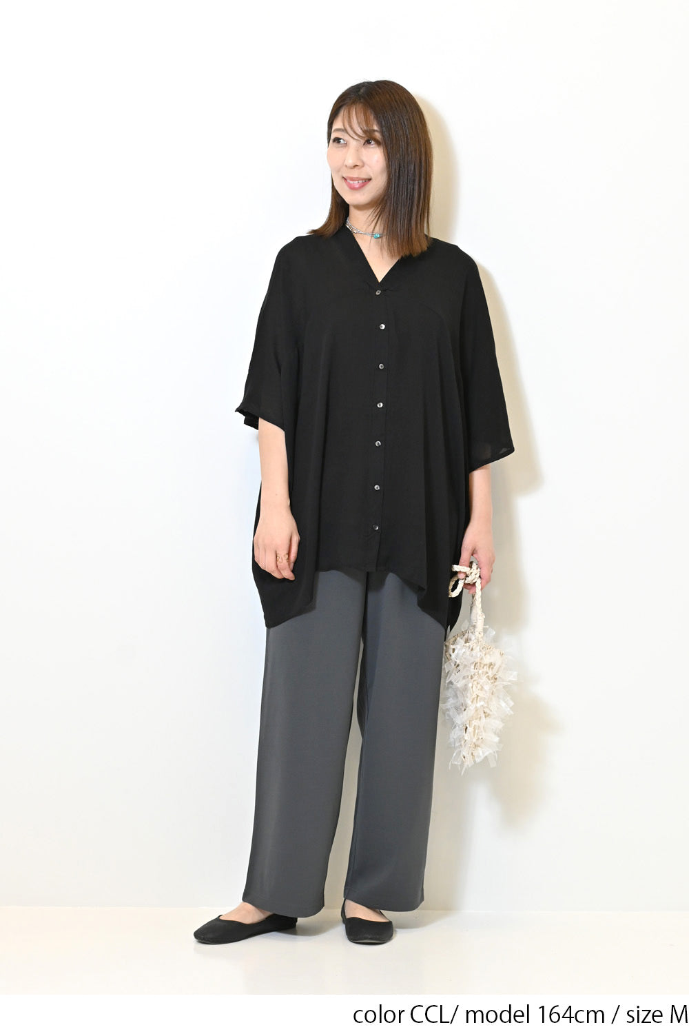 WEB限定】カットジョーゼットタックワイドパンツ – HEART MARKET