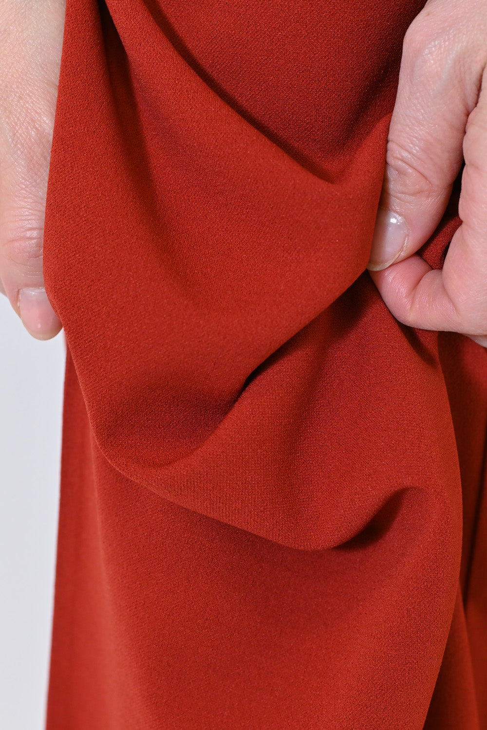 ≪SALE≫【WEB Exclusive】Cut Georgette Tuck Wide Pants