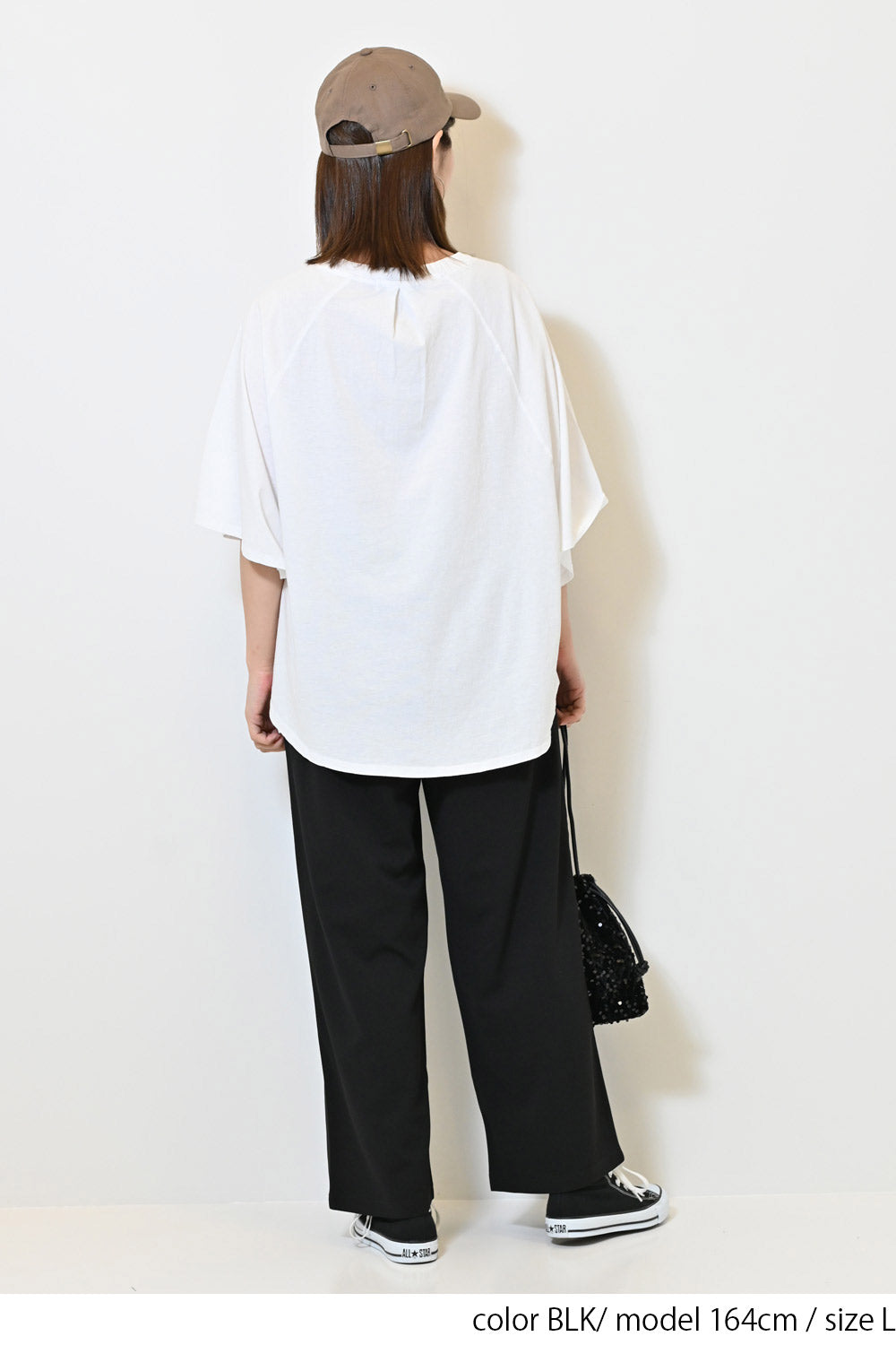 WEB限定】カットジョーゼットタックワイドパンツ – HEART MARKET